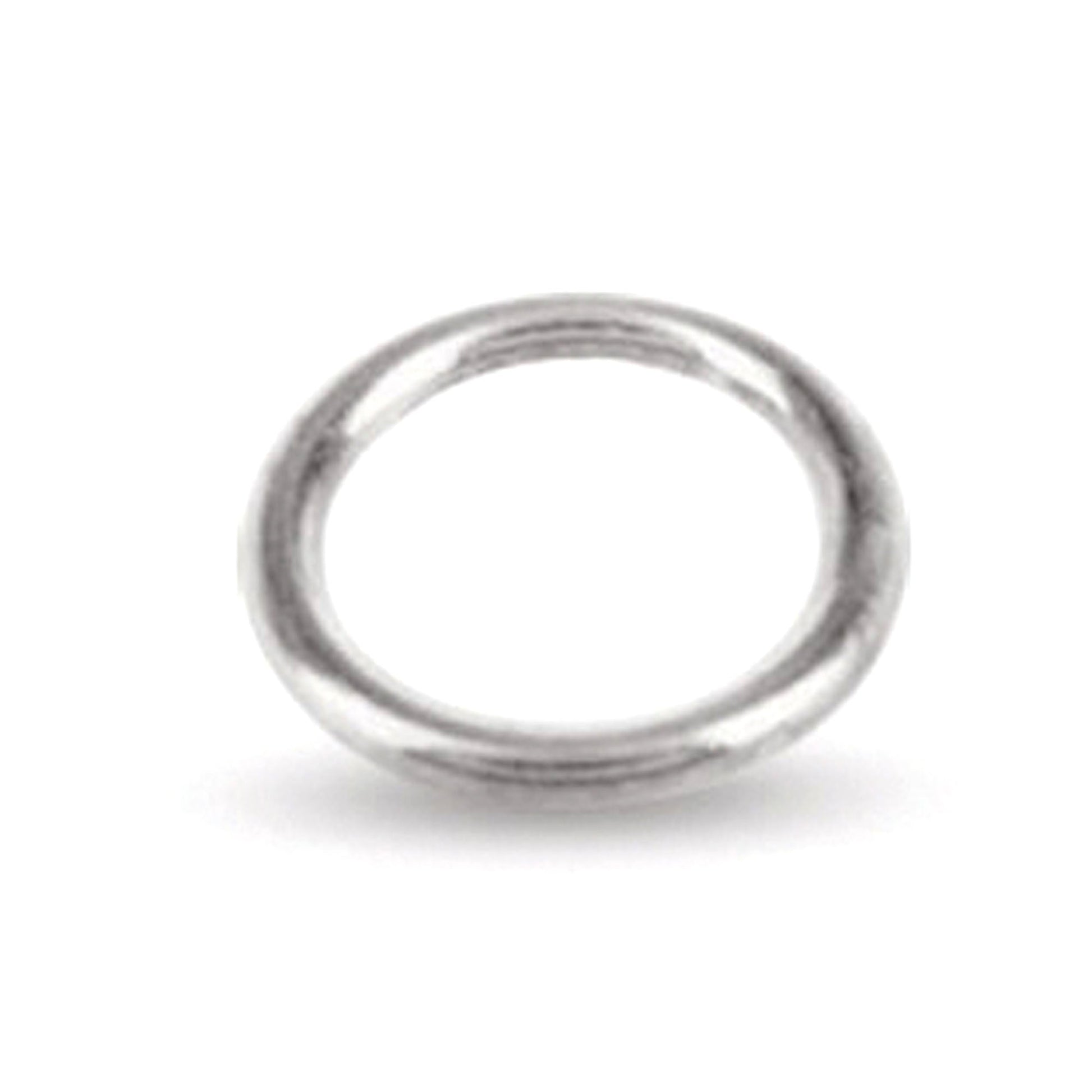 Jump Rings Closed 7mm x mm Sterling Silver Kalitheo Findings