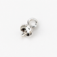 Sterling Silver Pearl Cup in 3mm / 4mm / 5mm for your jewellery making. white background