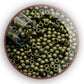 11/0 TR-617 Dark Olive Matte Round Toho Seed Beads - close up circle