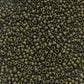 11/0 TR-617 Dark Olive Matte Round Toho Seed Beads  square
