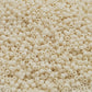 Toho 11/0 Seed Beads Lt Beige Frosted Opaque close Up.