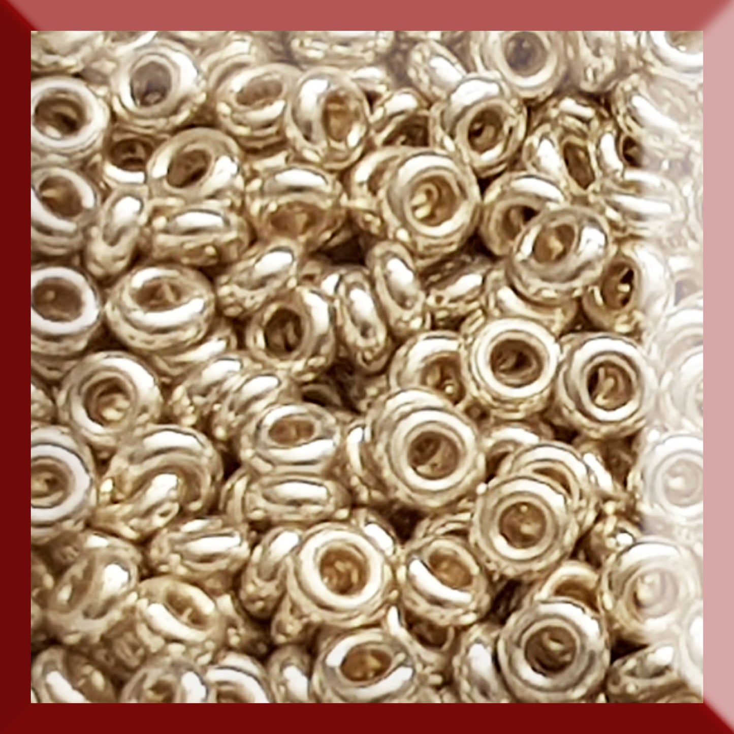 Demi 8/0 - TN-PF558 Aluminium Galvanized Permanent Finish 5g/10g Seed Beads - Beading Supply