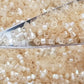 Aiko 11/0 TA-1550 Amaretto Crème  Rainbow Fibre-Optic Iridescent Precision-Cut Cylinder Toho Seed Beads | Beading Supply