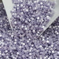 Aiko 11/0 TA-1556 Med Amethyst Rainbow Fibre-Optic Iridescent Precision-Cut Cylinder Toho Seed Beads | Beading Supply