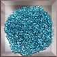 Aiko 11/0 TA-1573 Marine Blue Rainbow Fibre-Optic Iridescent Precision-Cut Cylinder Toho Seed Beads | Beading Supply