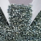 Aiko 11/0 TA-512 Green Silver Galvanized Precision-Cut Cylinder Toho Seed Beads | Beading Supply
