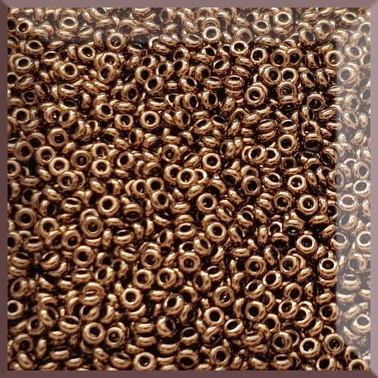 Demi 11/0 - TN-221 Bronze Opaque 5g/10g Seed Beads - Beading Supply