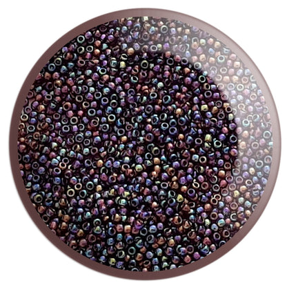 11/0 TR-166C Amethyst Rainbow Round Toho Seed Beads - Beading Supply - Kalitheo Jewellery