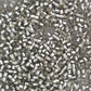 8/0 TR-29AF Black Diamond Silver Lined Matte 10g/30g Round Toho Seed Beads | Beading Supply
