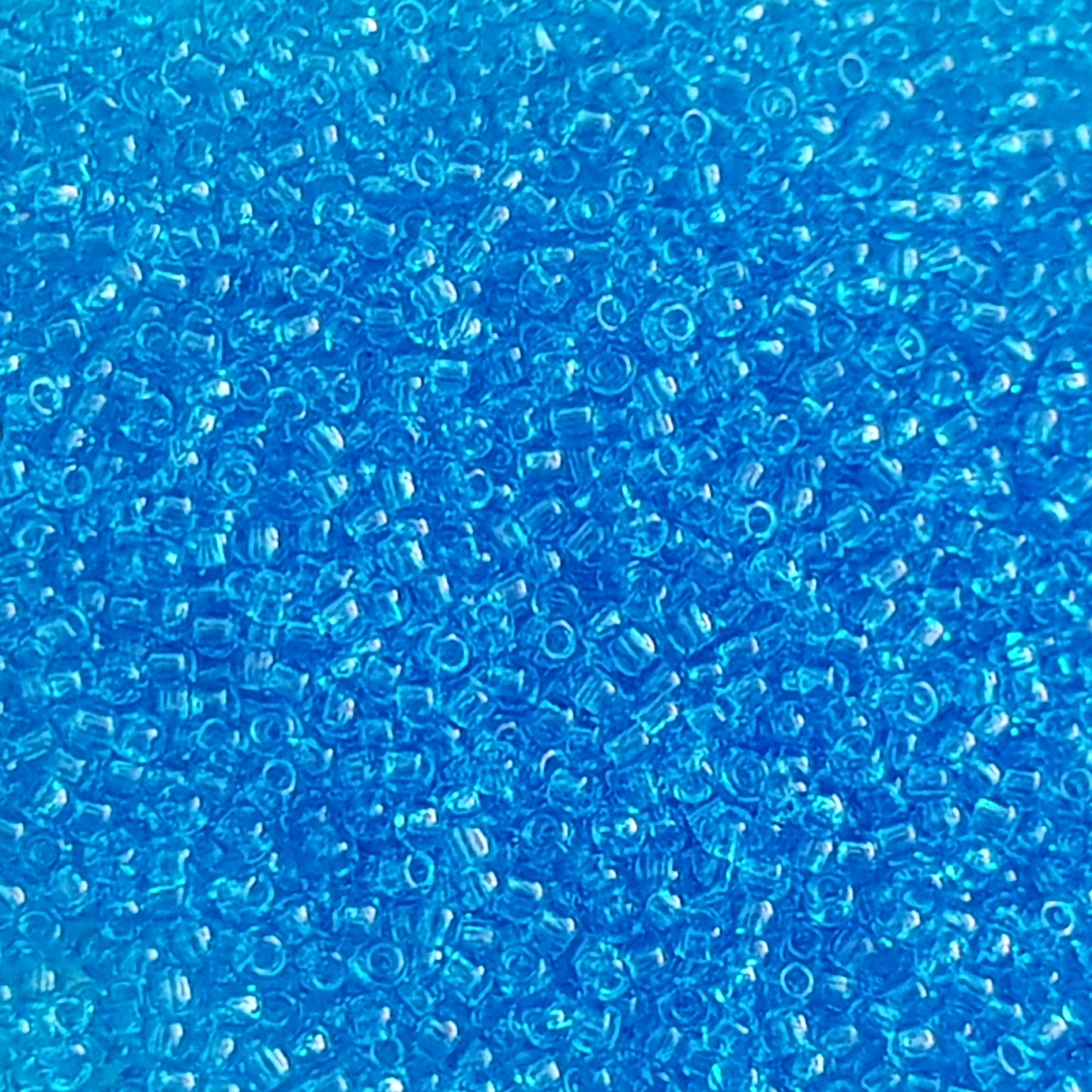 11/0 TR-3B Dark Aquamarine Transparent 10g/30g Round Toho Seed Beads | Beading Supply