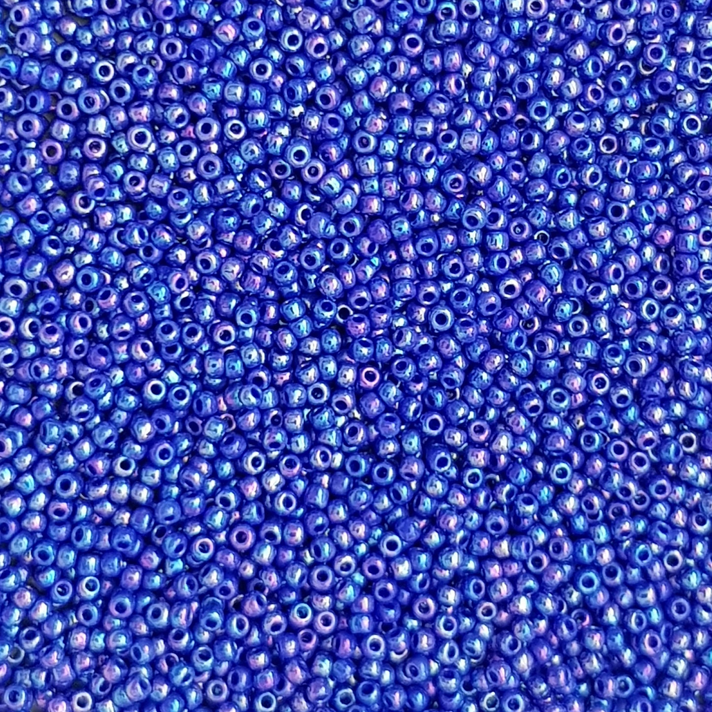 11/0 TR-408 Navy Blue Rainbow Opaque 10g/30g Round Toho Seed Beads | Beading Supply