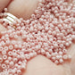 11/0 TR-764 Shrimp Frosted Opaque Pastel 10g/30g Round Toho Seed Beads - Beading Supply