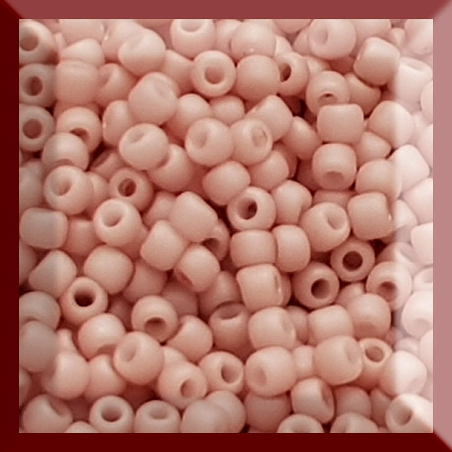 11/0 TR-764 Shrimp Frosted Opaque Pastel 10g/30g Round Toho Seed Beads - Beading Supply