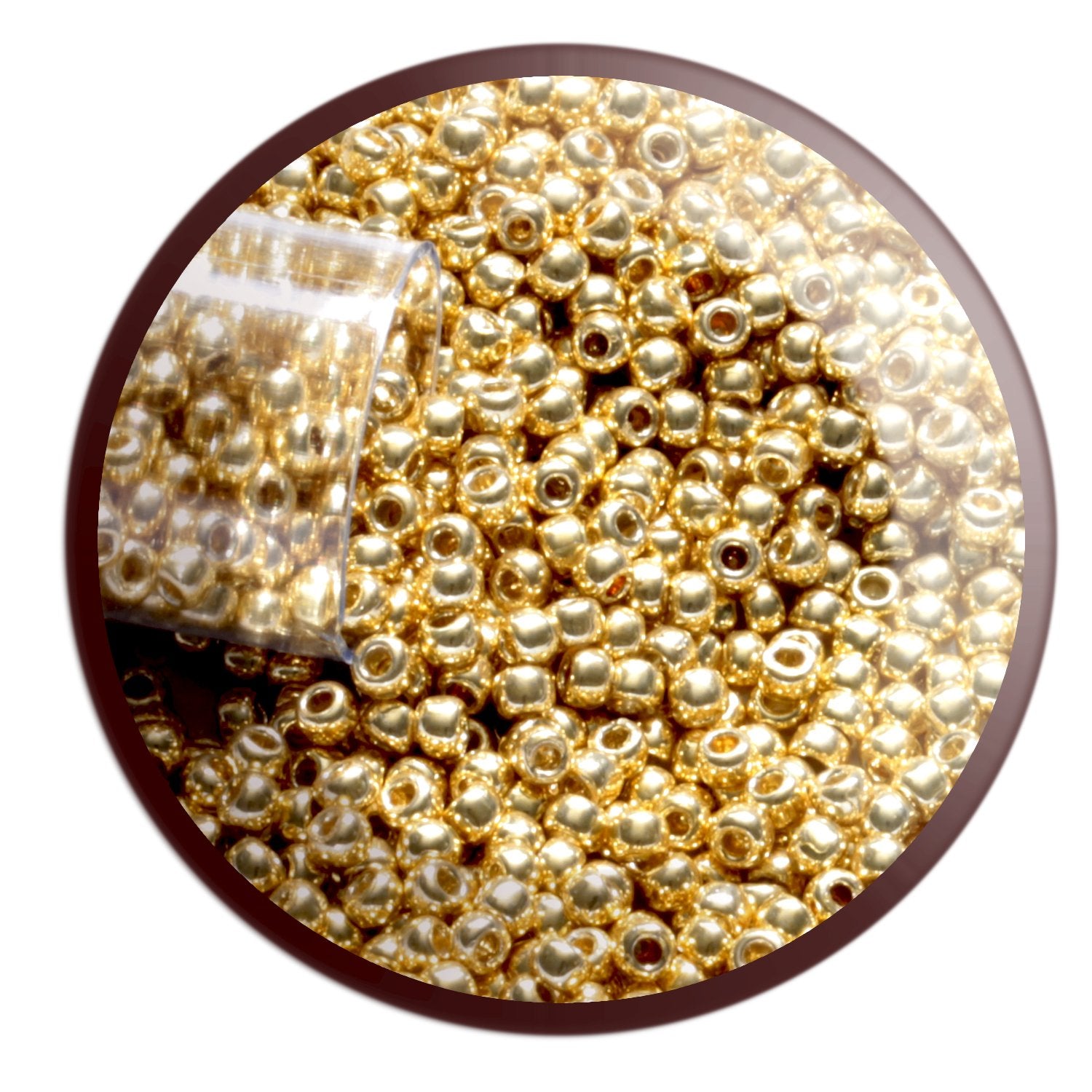 Starlight Gold Galvanised #PF557 Toho Seed Bead | Kalitheo BeadsNWire