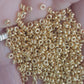 Demi 8/0 - TN-PF557 Starlight Gold Galvanized Permanent Finish 5g Seed Beads - Beading Supply