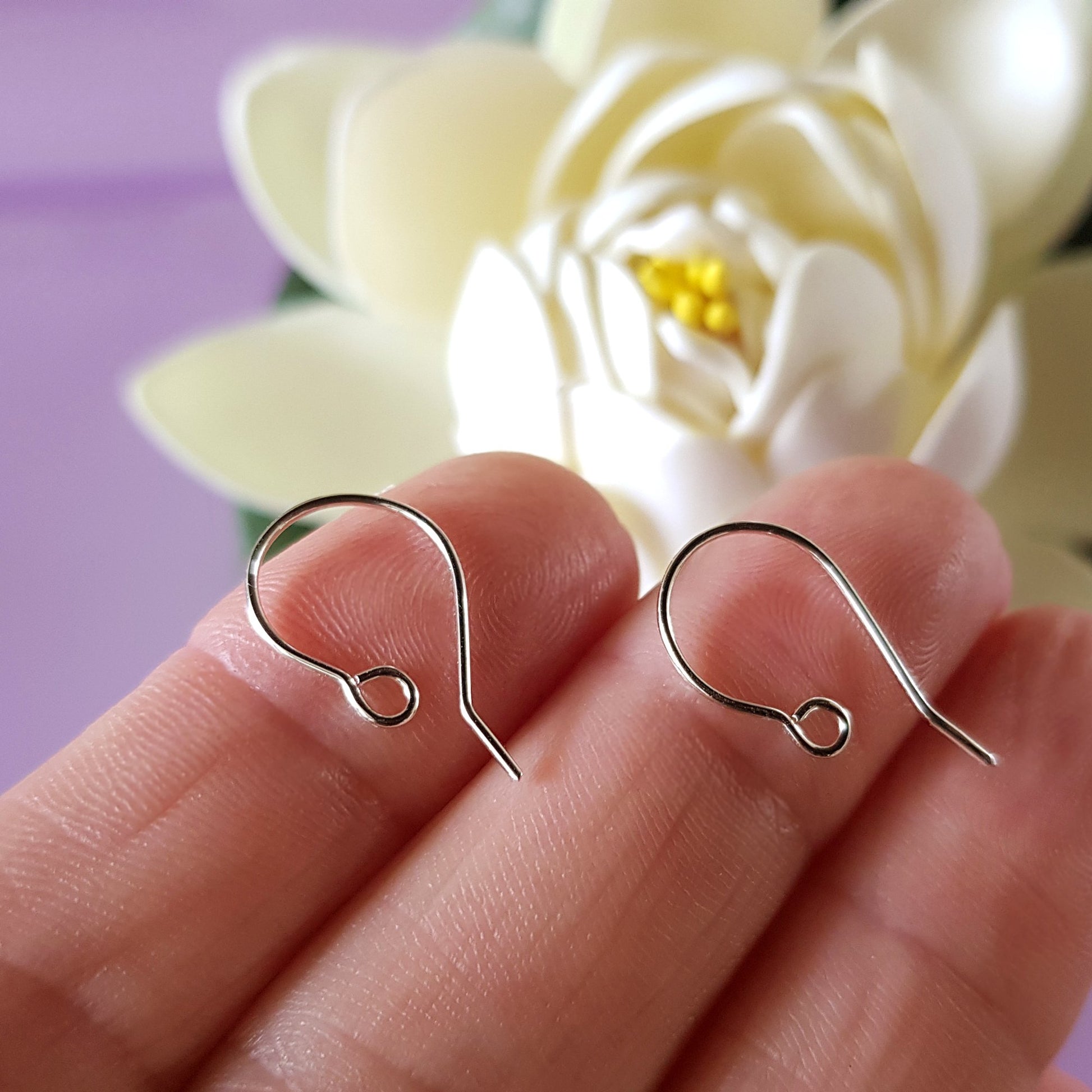 Sterling Silver Quality Handmade Earring Wires | Kalitheo