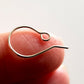 Quality Solid Silver 925 Handmade Earring Hooks | SS-023EH | Jewellery Supply - Kalitheo Jewellery