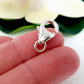 STERLING SILVER LOBSTER CLAW CLASP – 12mm | SS-022LC12 | Kalitheo Supply