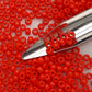 6/0 TR-50 Sunset Orange Opaque 10g/30g Round Toho Seed Beads - Beading Supply