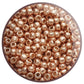 6/0 TR-PF551 Rose Gold Galvanized Permanent Finish 10g/30g Round Toho Seed Beads - Beading Supply