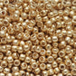 6/0 TR-PF557 Starlight Gold Galvanized Permanent Finish 10g/30g Round Toho Seed Beads - Beading Supply