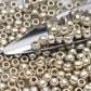 6/0 TR-PF558 Aluminium Galvanized Permanent Finish 10g/30g Round Toho Seed Beads - Beading Supply