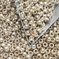 6/0 TR-PF558 Aluminium Galvanized Permanent Finish 10g/30g Round Toho Seed Beads - Beading Supply
