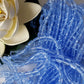 Tile Lt Sapphire Transparent 6mm CzechMate Beads | CZMTile-3002 | Beading Supply