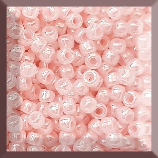 8/0 TR-145 Innocent Pink Ceylon 10g/30g Round Toho Seed Beads - Beading Supply