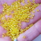 8/0 TR-175 Lemon Rainbow Transparent 10g/30g Round Toho Seed Beads - Beading Supply