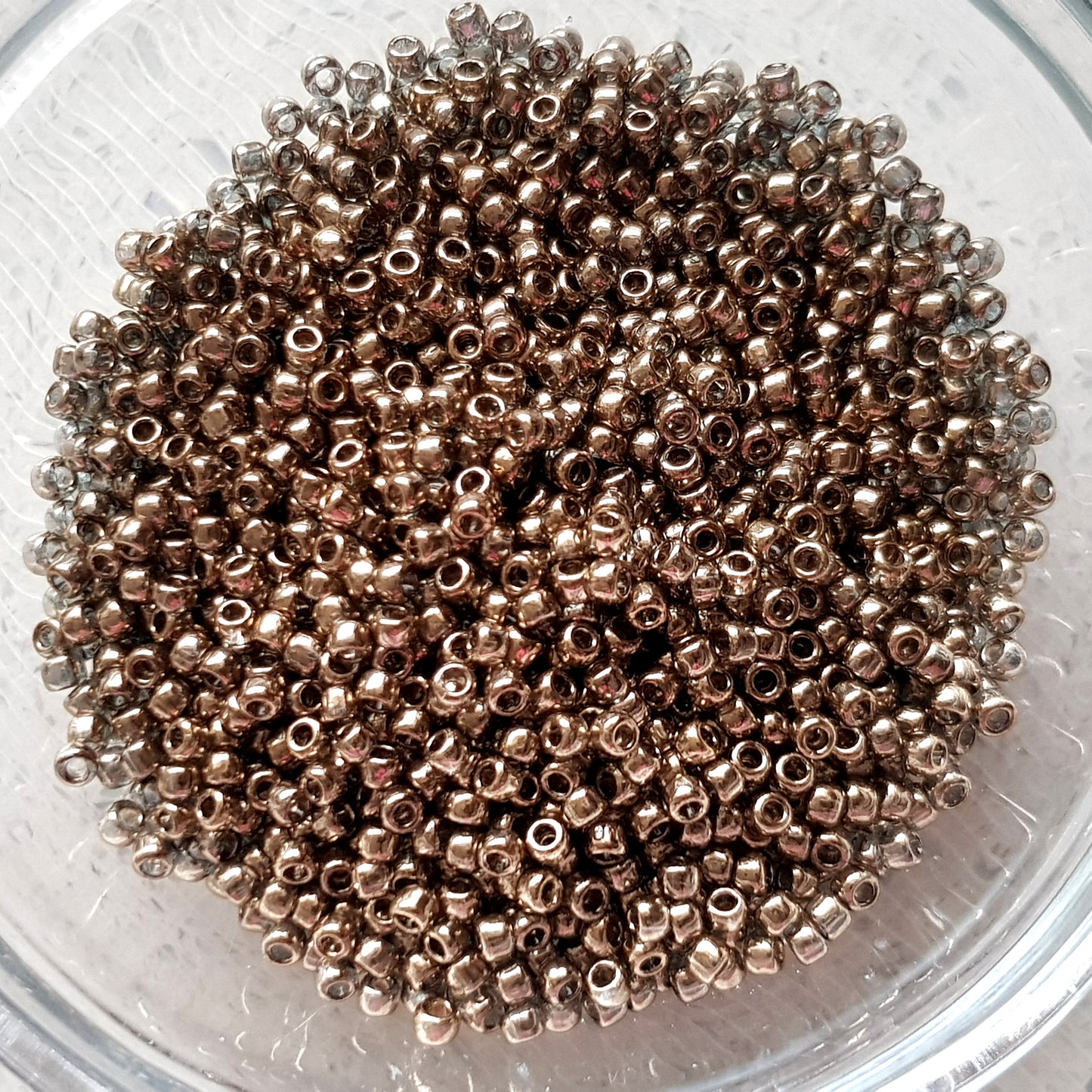 8/0 TR-204 Montana Blue Gold Lustre 10g/30g Round Toho Seed Beads - Beading Supply