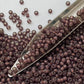 8/0 TR-2114 Milky Nutmeg Silver-Lined 10g/30g Round Toho Seed Beads - Beading Supply
