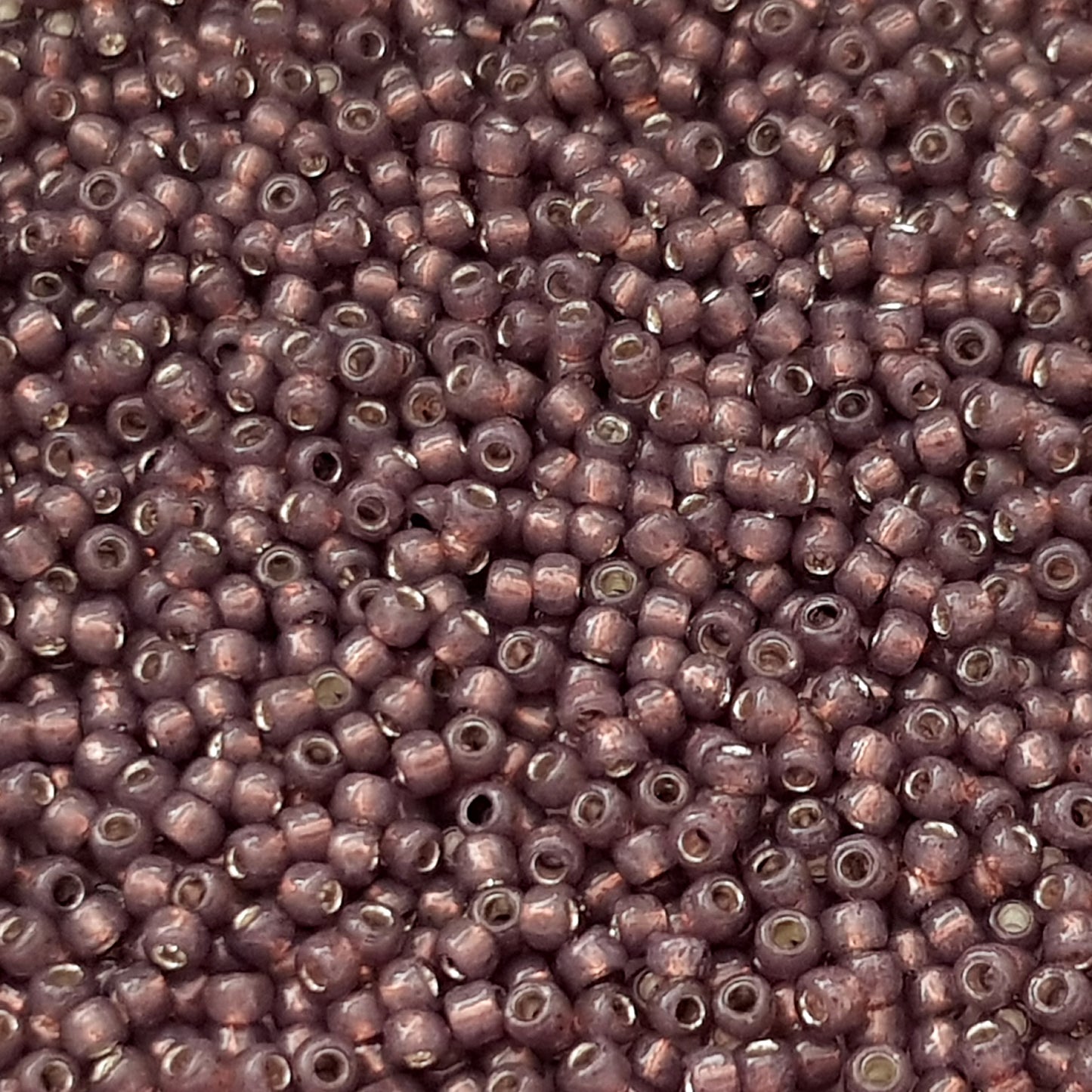 8/0 TR-2114 Milky Nutmeg Silver-Lined 10g/30g Round Toho Seed Beads - Beading Supply