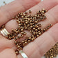 8/0 TR-221 Bronze Opaque Round 10g/30g Round Toho Seed Beads - Beading Supply