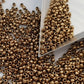 8/0 TR-221 Bronze Opaque Round 10g/30g Round Toho Seed Beads - Beading Supply