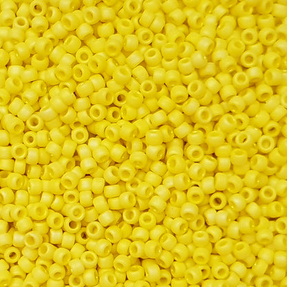 8/0 TR-402F Dandelion Frosted Rainbow Opaque 10g/30g Round Toho Seed Beads - Beading Supply