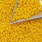 8/0 TR-42B Sunshine Yellow Opaque 10g/30g Round Toho Seed Beads - Beading Supply