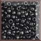 8/0 TR-49 Jet Black Opaque 10g/30g Round Toho Seed Beads - Beading Supply