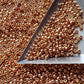 8/0 TR-PF551 Rose Gold Galvanized Permanent Finish 10g/30g Round Toho Seed Beads - Beading Supply