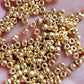 8/0 TR-PF557 Starlight Gold Galvanized Permanent Finish 10g/30g Round Toho Seed Beads - Beading Supply