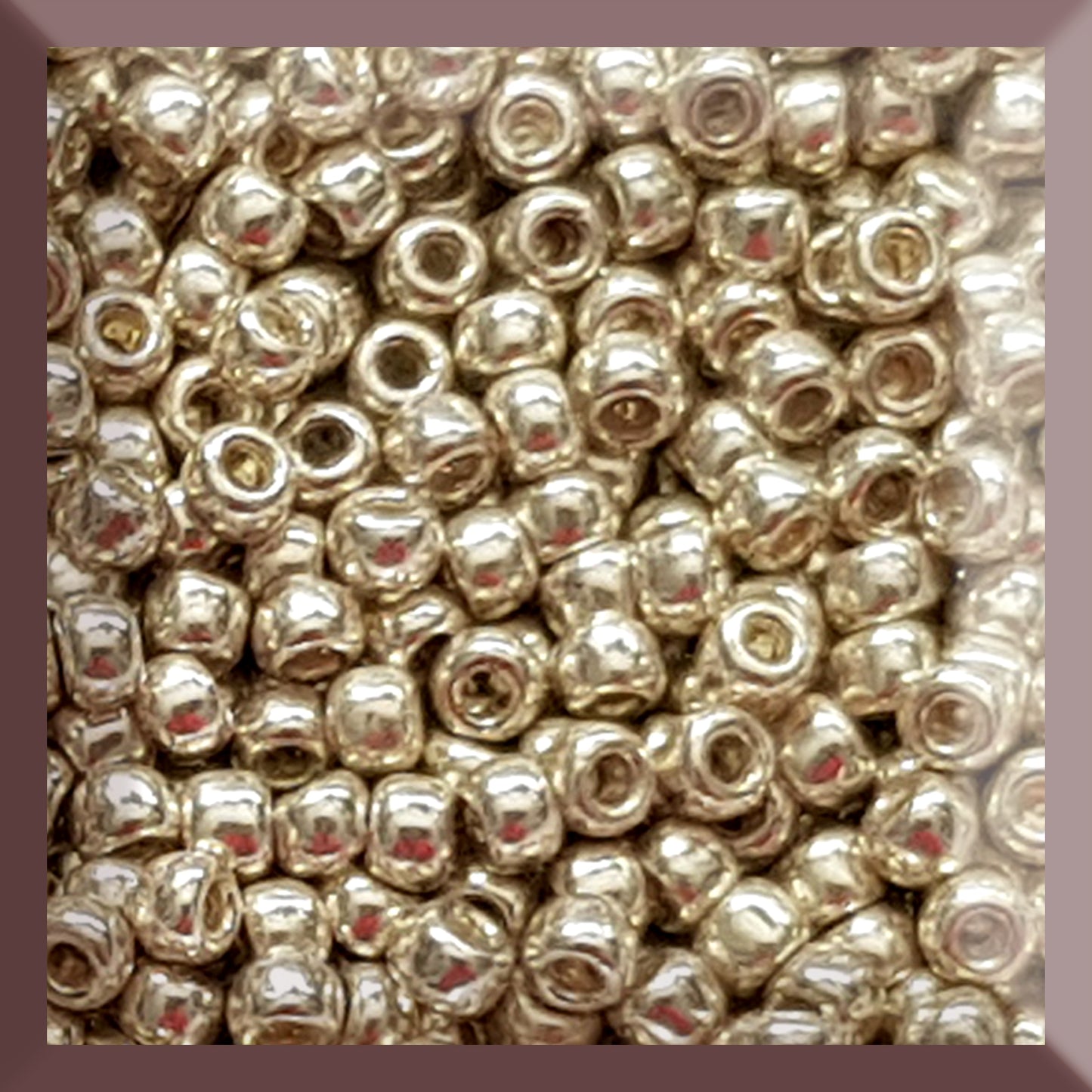 8/0 TR-PF558 Aluminium Galvanized Permanent Finish 10g/30g Round Toho Seed Beads - Beading Supply
