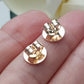 9ct Yellow Gold Earring Butterfly for Stud Earrings