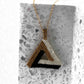 KJ-014 Geometrical Beaded Pendant - Kalitheo Jewellery