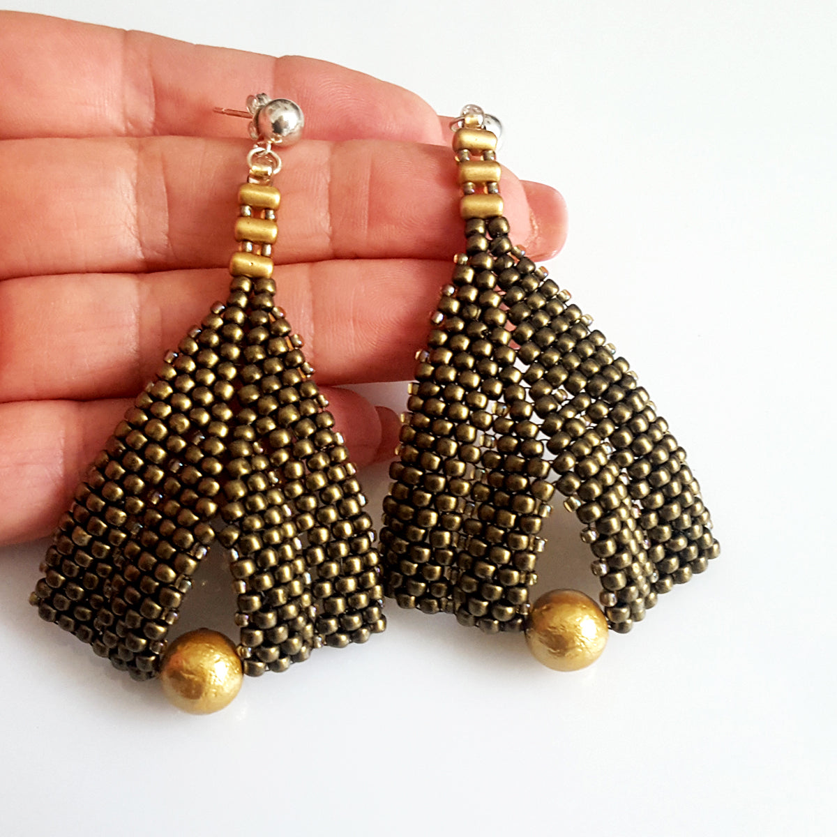 Handmade jewellery outlet earrings