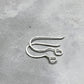 Shepherds Hook Fine Silver Handmade Earring Wires | FS-001EH |  Jewellery Supply - Kalitheo Jewellery