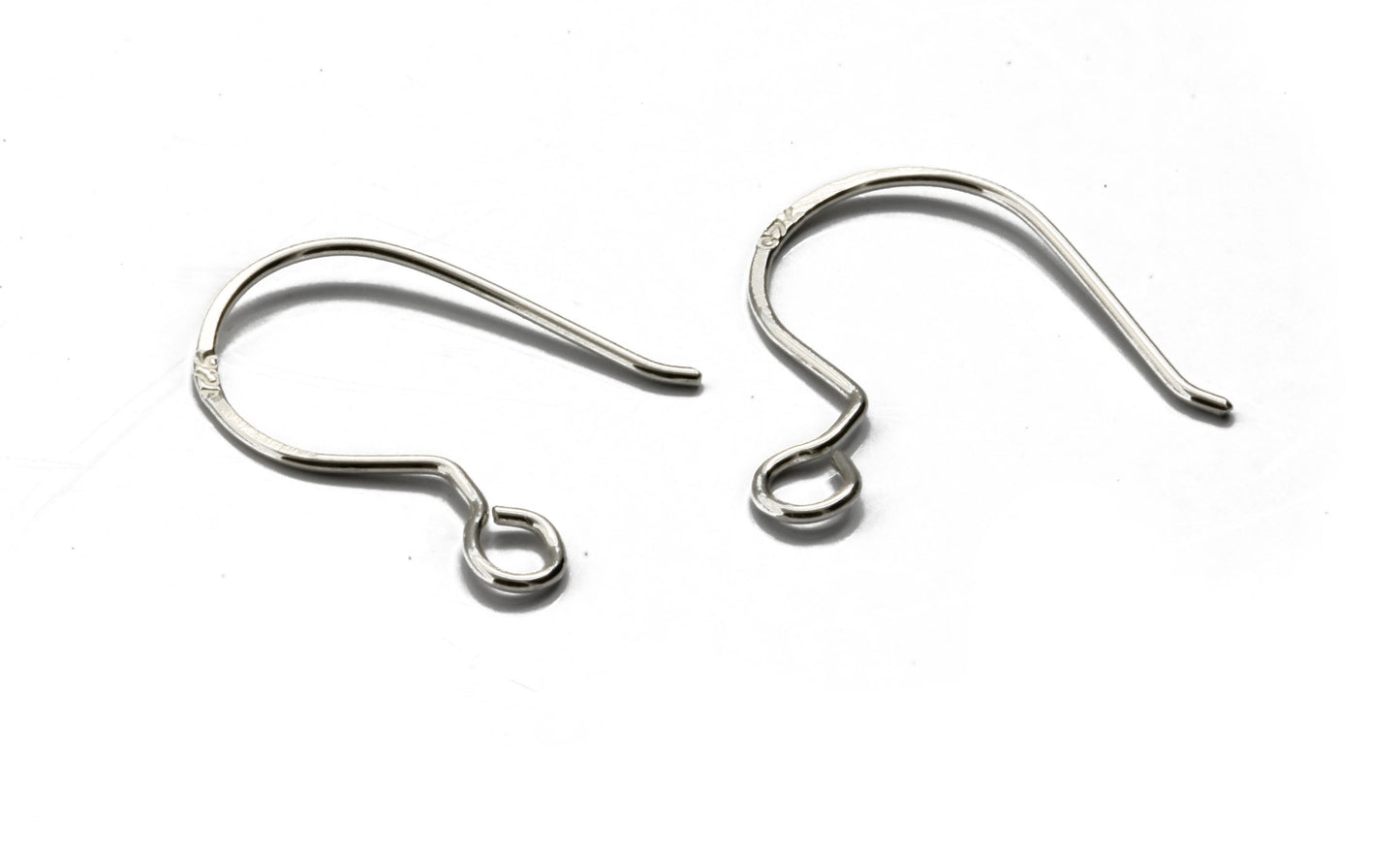 Shepherds Hook Handmade Earring Wires Silver 925 | SS-001EH | Jewellery Supply - Kalitheo Jewellery
