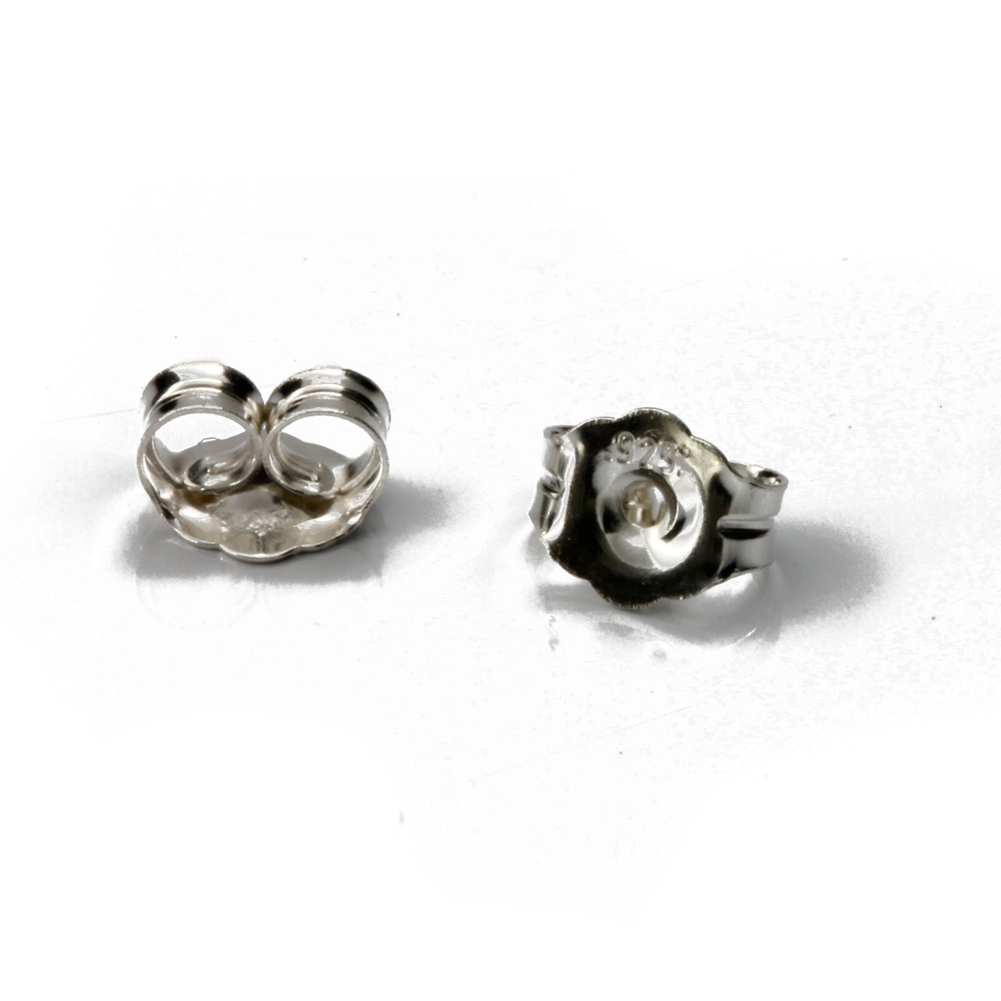 Jewelry Findings  2 Sterling Silver Pushbacks / Butterfly Backings  Friction Earring Backs – Blingschlingers Jewelry