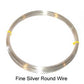 FAB Metals - Fine Silver 999 1.0mm [1m] Round Wire | FS-R1.0W | Jewellery Making Supply