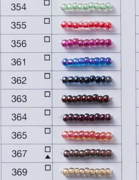 11/0 TR-367 Black Diamond Pink Lined Lustre Round Toho Seed Beads - Beading Supply - Kalitheo Jewellery