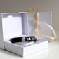 Black Leather Band with Haematite wrapped Mens Bracelet | KJ-287B | Unisex Jewellery - Kalitheo Jewellery